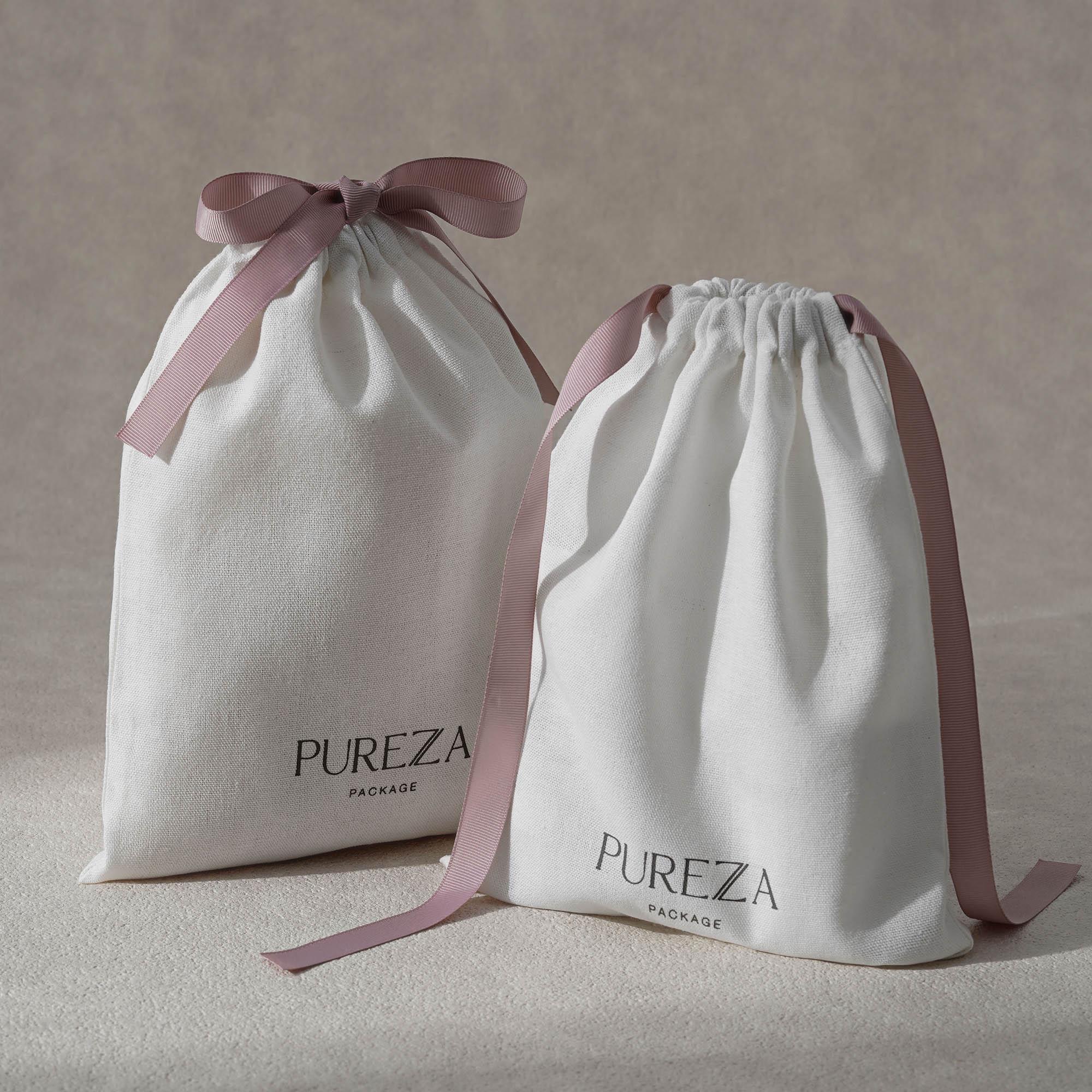 Tas Serut Katun Ramah Lingkung - Luxury Skincare Packaging ulasan dan harga