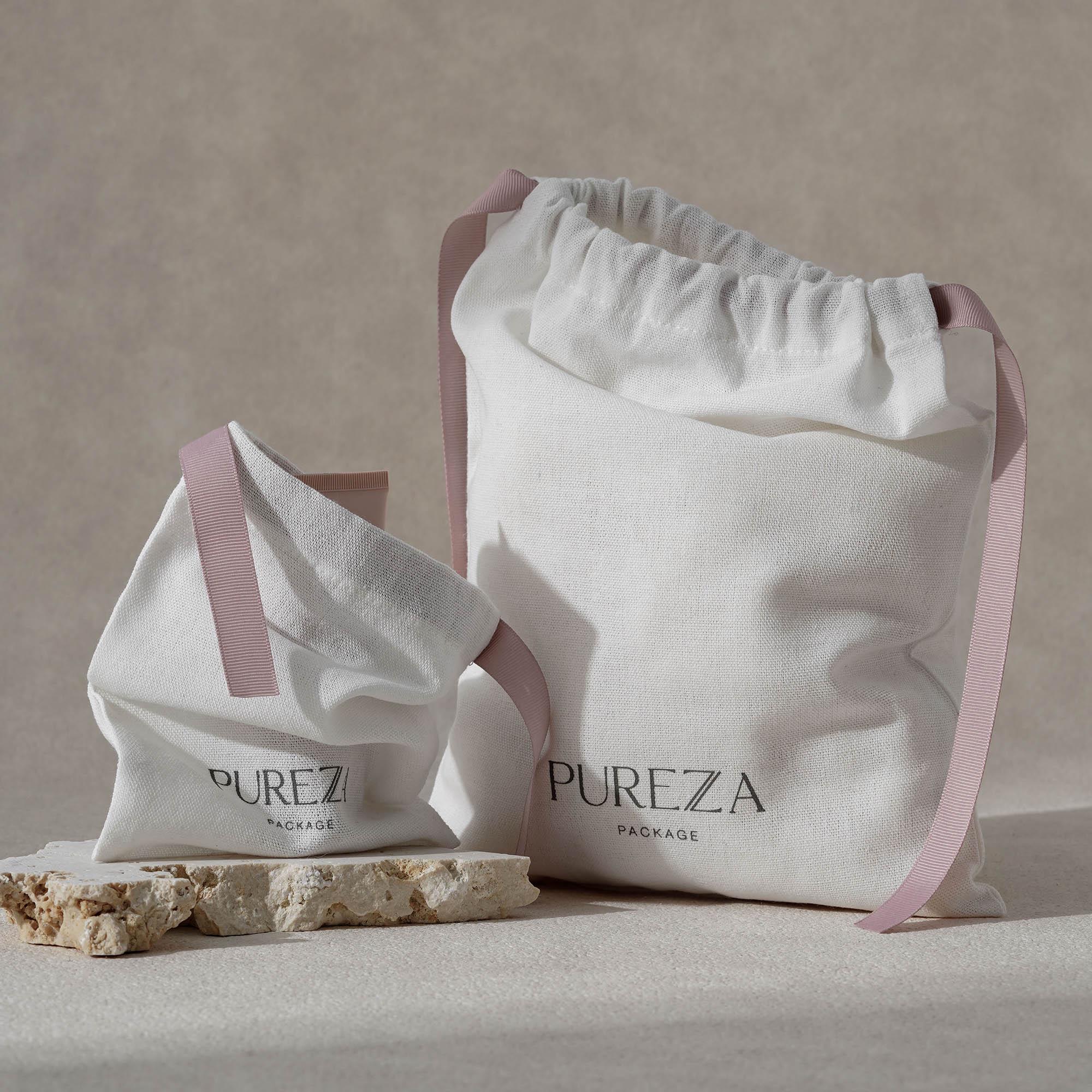 Tas Serut Katun Ramah Lingkung - Luxury Skincare Packaging ulasan dan harga