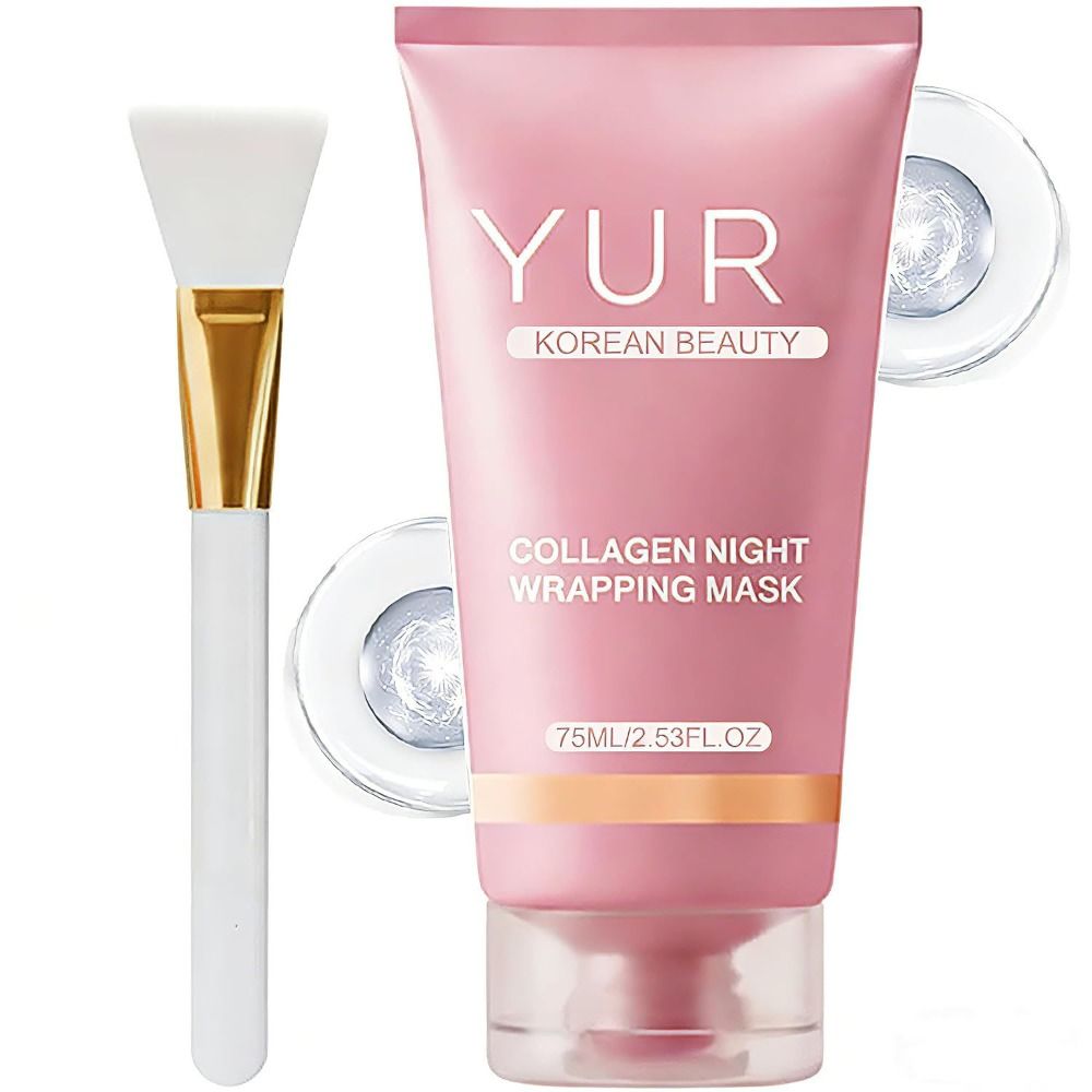 Masker Malam Kolagen 75ML Baru - Luxury Skincare Brands ulasan dan harga