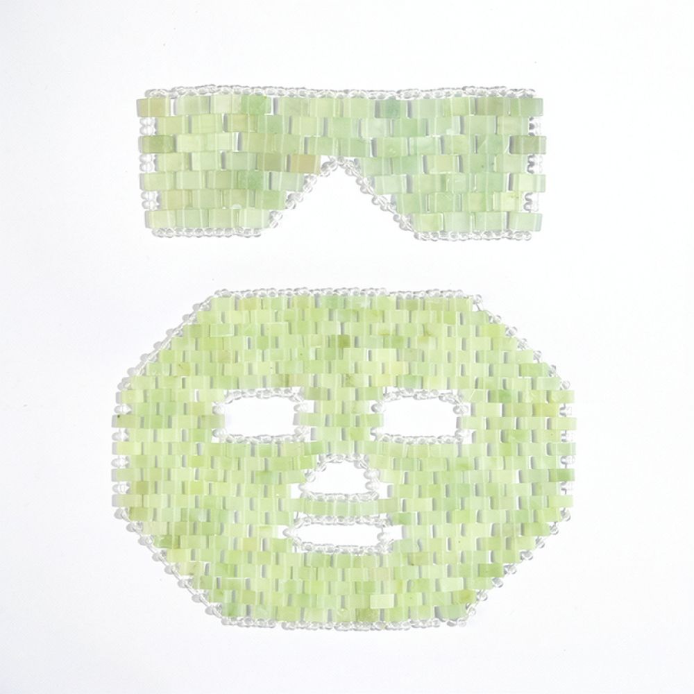 Masker Mata Batu Alam Xiu Jade - Luxury Skincare Tools ulasan dan harga