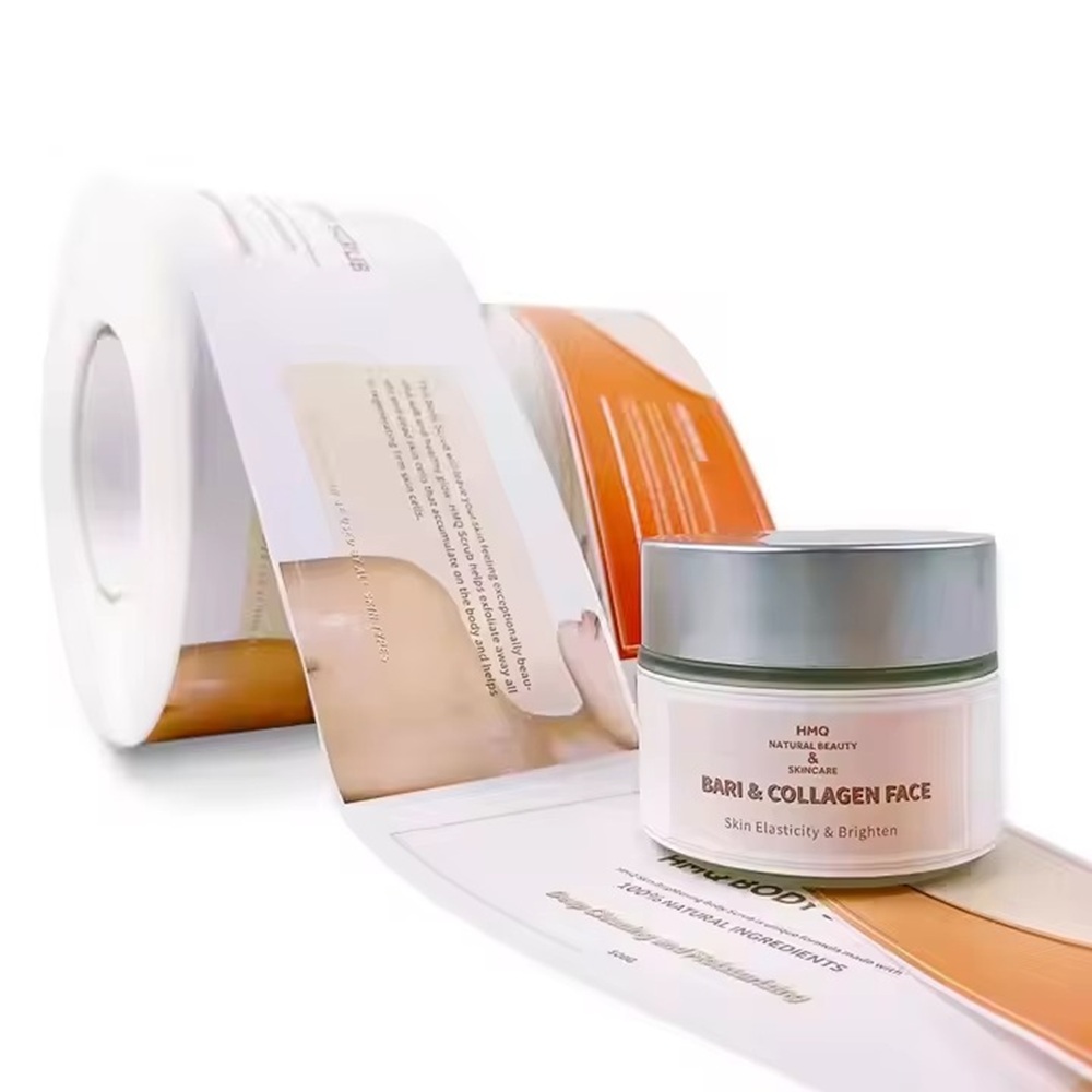 Label Vinyl Mewah Kustom｜Pence - Luxury Skincare Logo ulasan dan harga