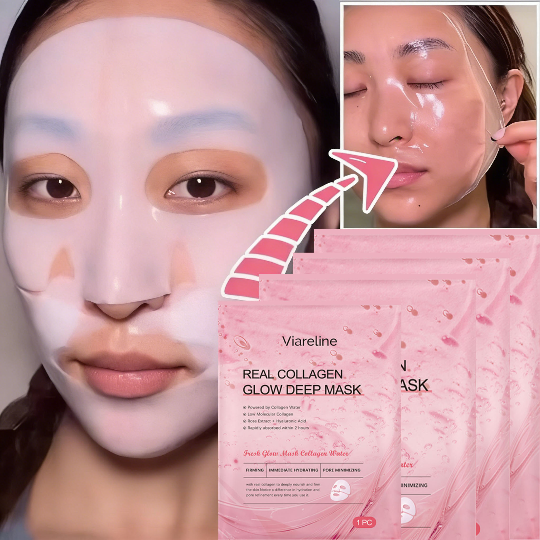 Masker Kolagen Semalam DNA Sal - Luxury Skincare Brands ulasan dan harga