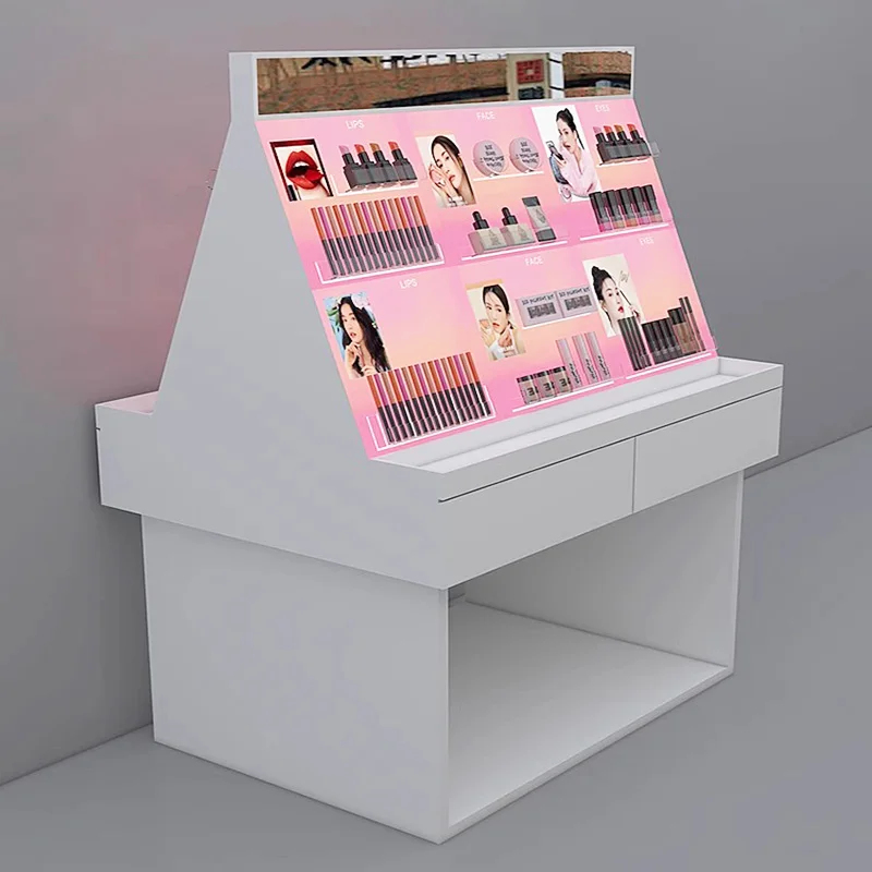 Lemari Display Perawatan Kulit - Luxury Skincare Shop ulasan dan harga