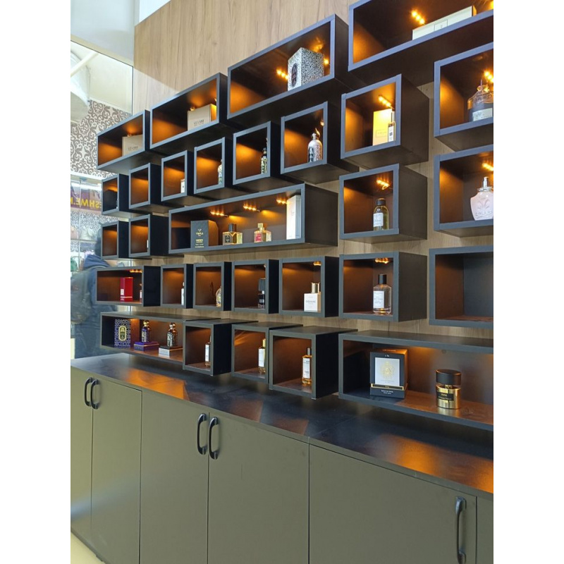 Desain Interior Toko Kecantika - Luxury Skincare Shop ulasan dan harga