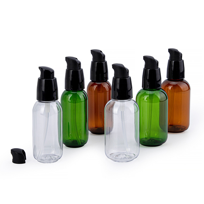 Botol Plastik PET Hijau Bening - Luxury Skincare Packaging ulasan dan harga