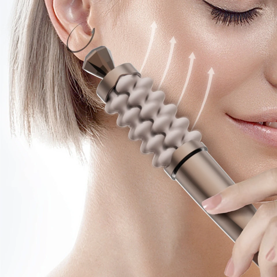 Tongkat Pijat Wajah Mewah Baru - Luxury Skincare Tools ulasan dan harga